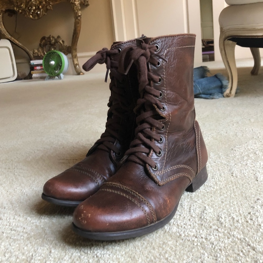 Steve Madden Combat Boots
